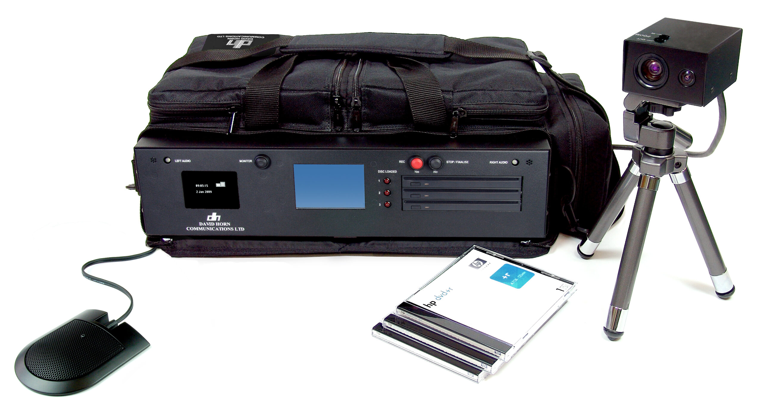 Multistream Portable Digital Interview Recording device